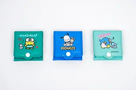 サンリオキャラクターズ アクリルキーホルダー&ビニールウォレット風コインポーチ