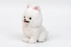 光る！ゲーミングポメラニアン ぬいぐるみ